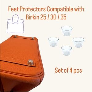 Bag Feet Protectors Compatible with Birkin 25/30/35